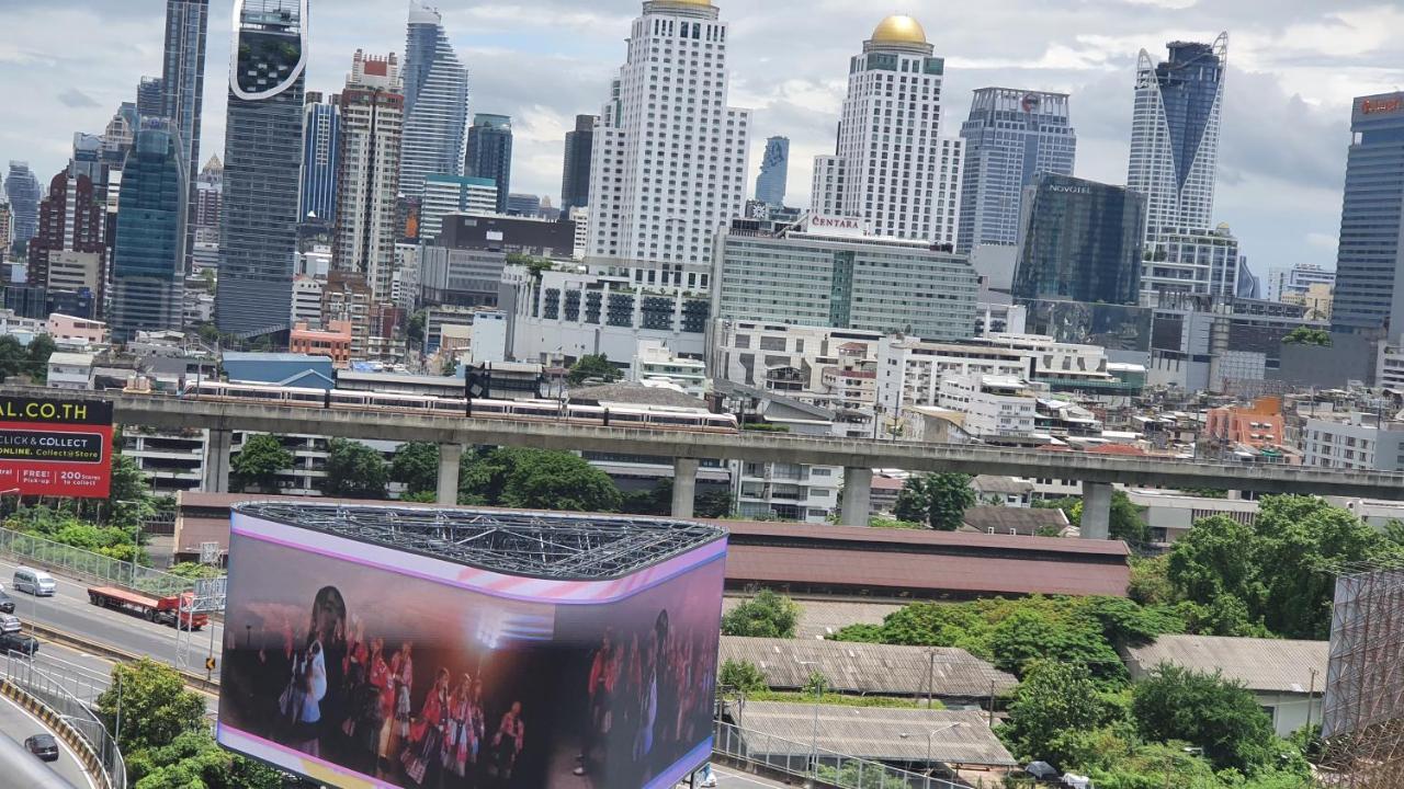 อินเตอร์เชนจ์ ทาวเวอร์ เซอร์วิส อพาร์ตเมนต์  Hotel กรุงเทพมหานคร ภายนอก รูปภาพ