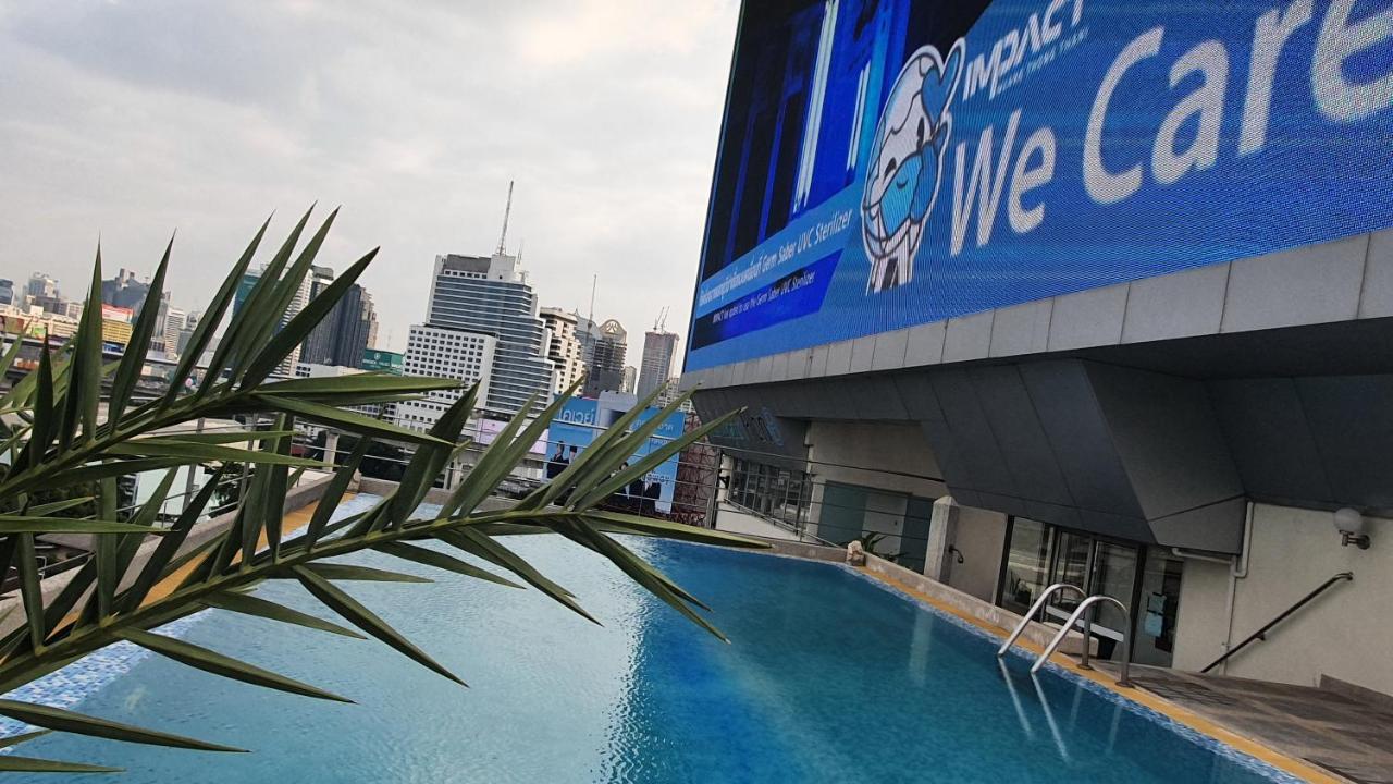อินเตอร์เชนจ์ ทาวเวอร์ เซอร์วิส อพาร์ตเมนต์  Hotel กรุงเทพมหานคร ภายนอก รูปภาพ