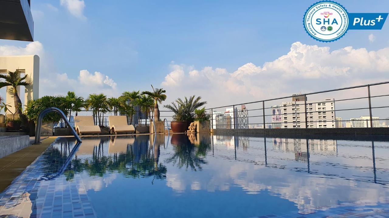 อินเตอร์เชนจ์ ทาวเวอร์ เซอร์วิส อพาร์ตเมนต์  Hotel กรุงเทพมหานคร ภายนอก รูปภาพ