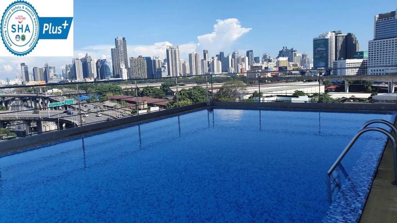 อินเตอร์เชนจ์ ทาวเวอร์ เซอร์วิส อพาร์ตเมนต์  Hotel กรุงเทพมหานคร ภายนอก รูปภาพ