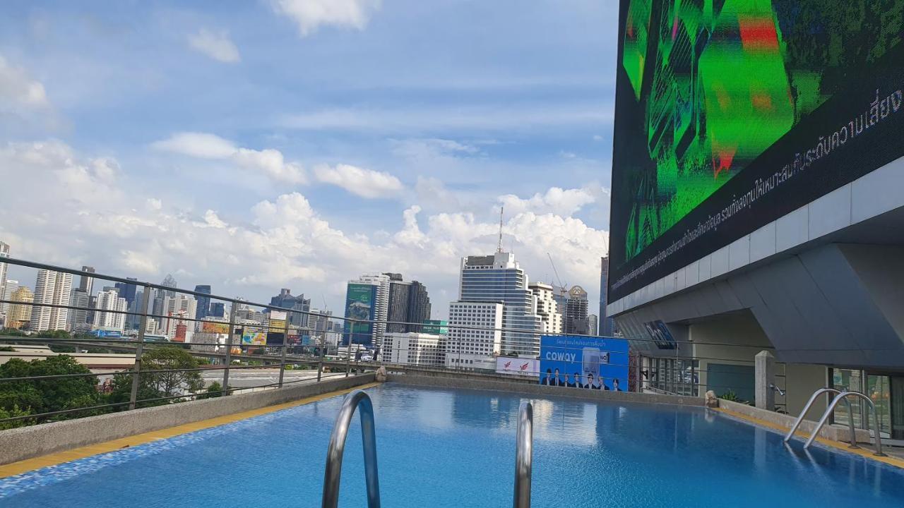 อินเตอร์เชนจ์ ทาวเวอร์ เซอร์วิส อพาร์ตเมนต์  Hotel กรุงเทพมหานคร ภายนอก รูปภาพ
