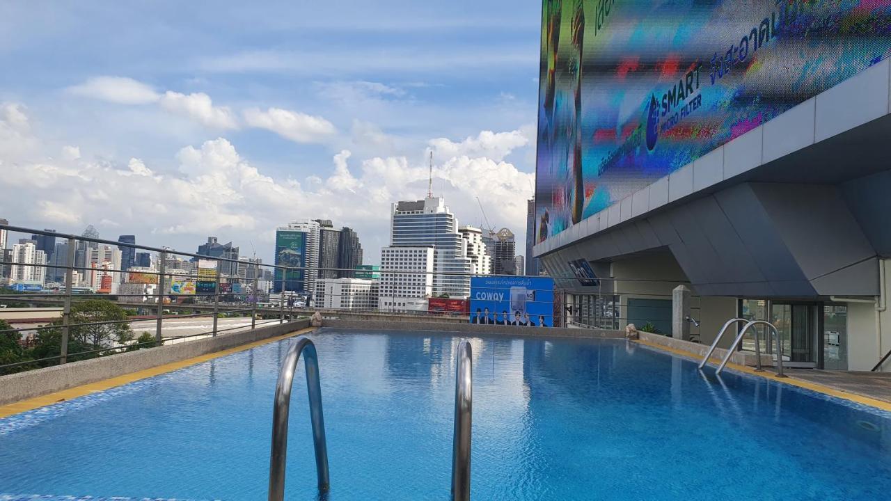 อินเตอร์เชนจ์ ทาวเวอร์ เซอร์วิส อพาร์ตเมนต์  Hotel กรุงเทพมหานคร ภายนอก รูปภาพ