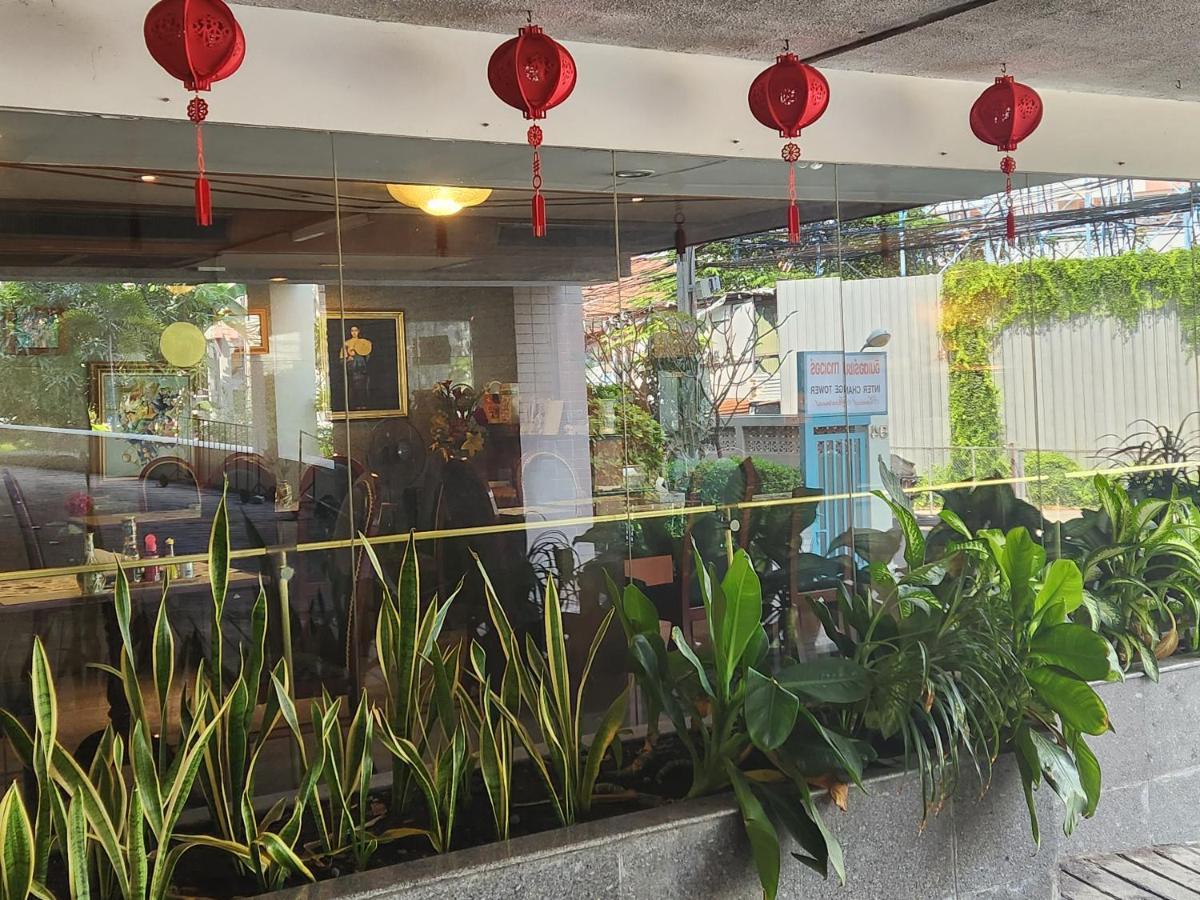 อินเตอร์เชนจ์ ทาวเวอร์ เซอร์วิส อพาร์ตเมนต์  Hotel กรุงเทพมหานคร ภายนอก รูปภาพ